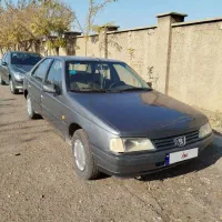 پژو405 خاکستری86