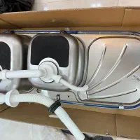 فروش سینک ظرفشویی لگن چپ|مصالح و تجهیزات ساختمان|اهرم, |دیوار