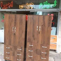 کمد ویدا عرض ۸۰ دو کشو شرکتی با ضمانت|جاکفشی، کمد، دراور|الوند, |دیوار