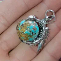 نگین قدیمی فیروزه نیشابور