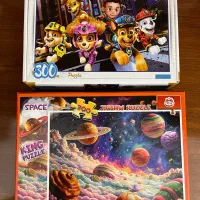 عروسک بزرگ و تعدادی پازل|اسباب‌‌بازی|مشهد, رضاشهر|دیوار