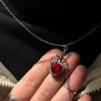 کالکشن گردنبند ست شمشیر و قلب به همراه انگشتر