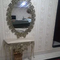 آینه کنسول طرح برنج