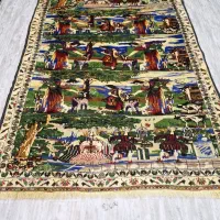 قالیچه دستباف ذهنی بافت|فرش|تهران, حر|دیوار