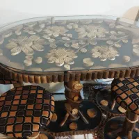 میز نهار خوری سنتی کاملا  سالم|میز و صندلی غذاخوری|مشهد, رسالت|دیوار