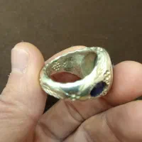 انگشتر نقره شجر دستساز عیار بالا|جواهرات|اصفهان, دانشگاه اصفهان|دیوار