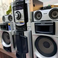 ظبط سونی زلزله صدای قدرتمند و آینه|سیستم صوتی خانگی|اصفهان, آبشار|دیوار