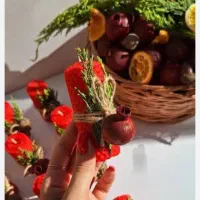 شمع های موم عسلی یلدایی|صنایع دستی و سایر لوازم تزئینی|قم, شاه سید علی|دیوار