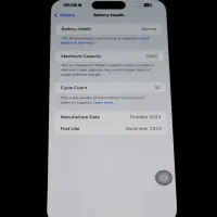 آیفون iphone 15 ProMax باتری 100%|موبایل|اندیشه, اندیشه فاز ۴|دیوار