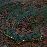 رومیزی ترمه،سرمه دوزی شده|صنایع دستی و سایر لوازم تزئینی|تهران, اختیاریه|دیوار