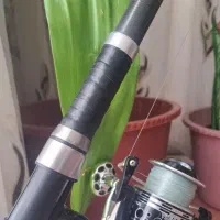 چوب وچرخ ماهیگیری|ماهیگیری|فولادشهر, فولادشهر|دیوار