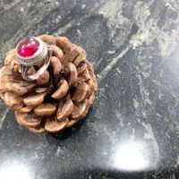 انگشتر یاقوت سرخ معدنی