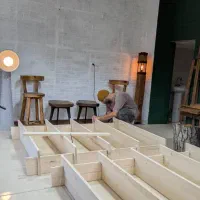 جذب نیروی دکوراسیون چوبی