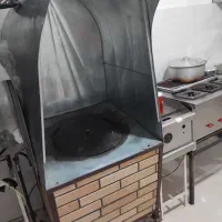 تنور گازی گریل ساندویچ دستگاه قهوه نیمه صنعتی