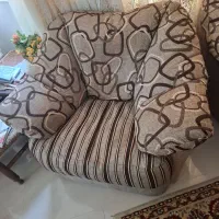 مبل مبلیران 7 نفره و میز وسط + 2 مبل تک|مبلمان خانگی و میز عسلی|ساری, |دیوار