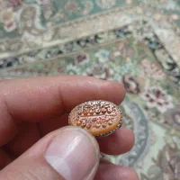 انگشتر نقره خطی عقیق پرتقالی