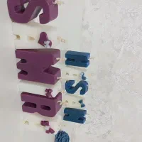 شمع حروف انگلیسی زیبا