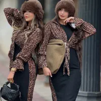 ست دوتیکه ماکسی وشومیزپلنگی پرفروش وقیمت مناسب|لباس|قم, شهید صیاد شیرازی|دیوار