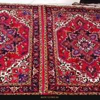 یک جفت فرش دستباف خالچه