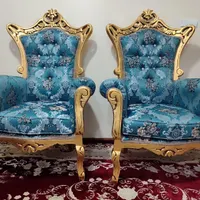 مبلمان سلطنتی ۹نفره با میز عسلی سالم وتمیز|مبلمان خانگی و میز عسلی|تهران, جوادیه|دیوار