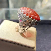 انگشتر نقره مجد