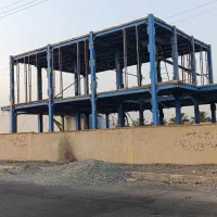 اجرای وال پست نبشی کشی و جوشکاری سیار