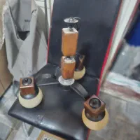 یک جفت لوستر سه شاخه|لوستر و چراغ آویز|اصفهان, خانه اصفهان|دیوار