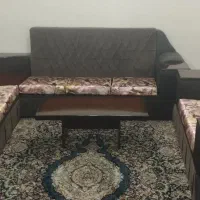 مبل راحتی 7نفره به همراه 1عددجرومبلی