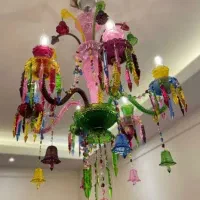 لوستر باکارا رنگی