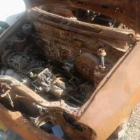 پراید ۱۱۱ سوخته