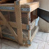 قفس چوبی پرنده