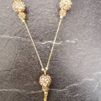 زنجیر رولباسی نو نو مدل سوراروفسکی|جواهرات|تهران, حشمتیه|دیوار