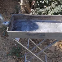 منقل کباب پز پایه دار.فن دار|اجاق گاز و لوازم برقی پخت‌وپز|صدرا-فارس, فاز ۱|دیوار