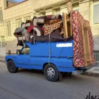 باربری حجت بار  نیسان خاور  وانت تلفنی کاگر تنها