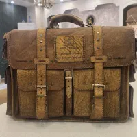کیف دستی دوز چرمی به قیمت کارگاه