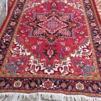 فرش دستباف هریس با نخ جهره نقشه تاجری ۶ متری|فرش|اهر, |دیوار