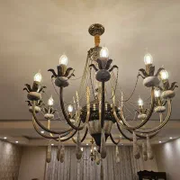 لوستر دیوارکوب لاین نوری|لوستر و چراغ آویز|خرمآباد, |دیوار