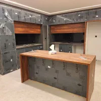 فروش کابینت هایگلاس ترک پله ای آماده نصب|مصالح و تجهیزات ساختمان|شیراز, ارم|دیوار