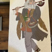 تابلو آنتیک از جنس سنگ