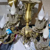 لوستر برنز|لوستر و چراغ آویز|اصفهان, باغ فدک|دیوار