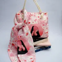 ست کیف و روسری|کیف، کفش، کمربند|ماهنشان, |دیوار