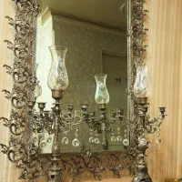 آینه شمعدان مناسب جهیزیه