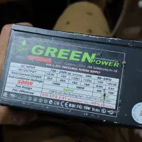 پاور کیس 580 وات گرین