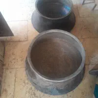 دیگ مسی چکشی  وزن ۲۴/۴۰۰ کیلویی ۱۷۰۰|کلکسیون اشیاء عتیقه|دلیجان, |دیوار