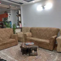 فروش مبل راحتی ۷ نفره بامیزعسلی