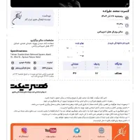 بلیط کنسرت محمد علیزاده