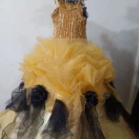 لباس مجلسی دخترونه ساتن ژیپون دار|لباس|خوی, |دیوار