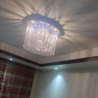 لوستر سقفی کنترلی چند رنگ
