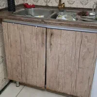 کابینت ام دی اف در حد همراه با هود