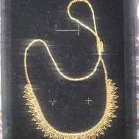 ته گردنی طلا تمام تراش